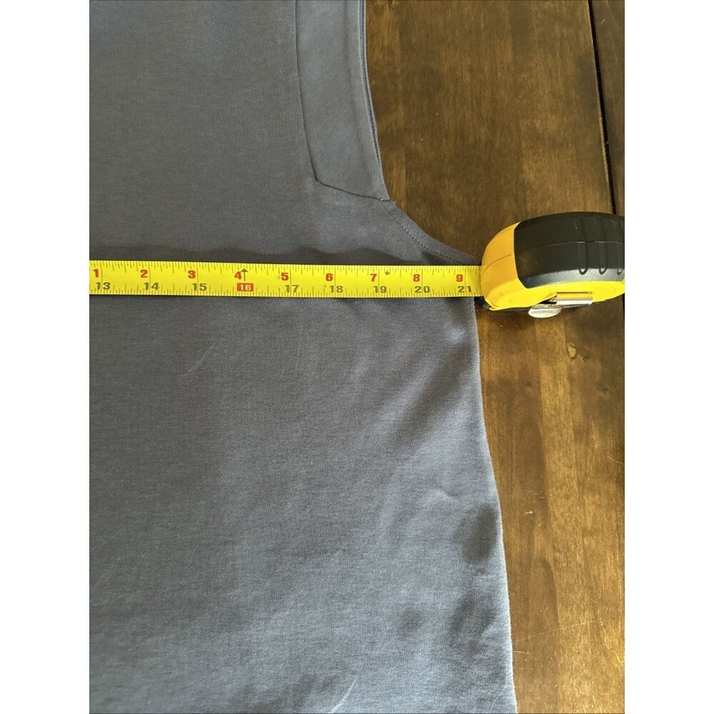 Haven Well Within Top Womens Tank Blue Minamalist Boho Lagenlook Sustainable - Picture 5 of 9